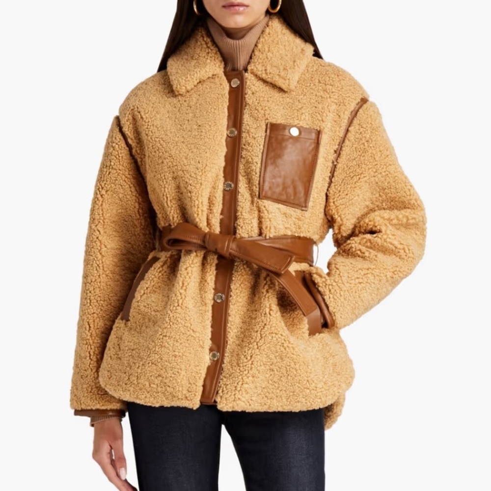 Sandro Teddy Jacket (S)